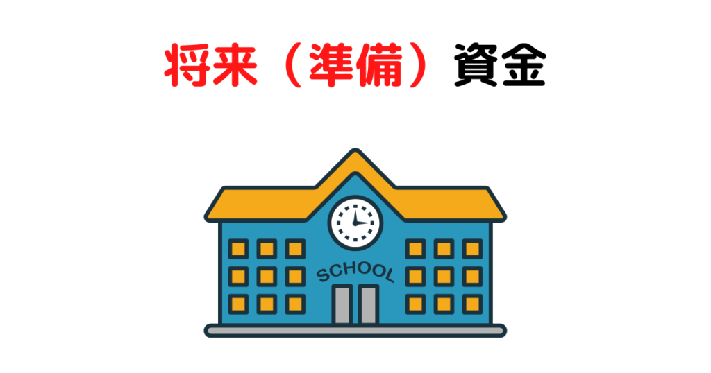 将来（準備）資金